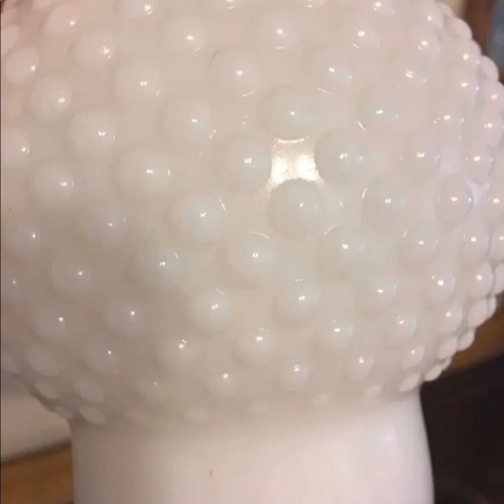 Vintage 60s milk glass kaadan lamp set - Picture 3 of 5